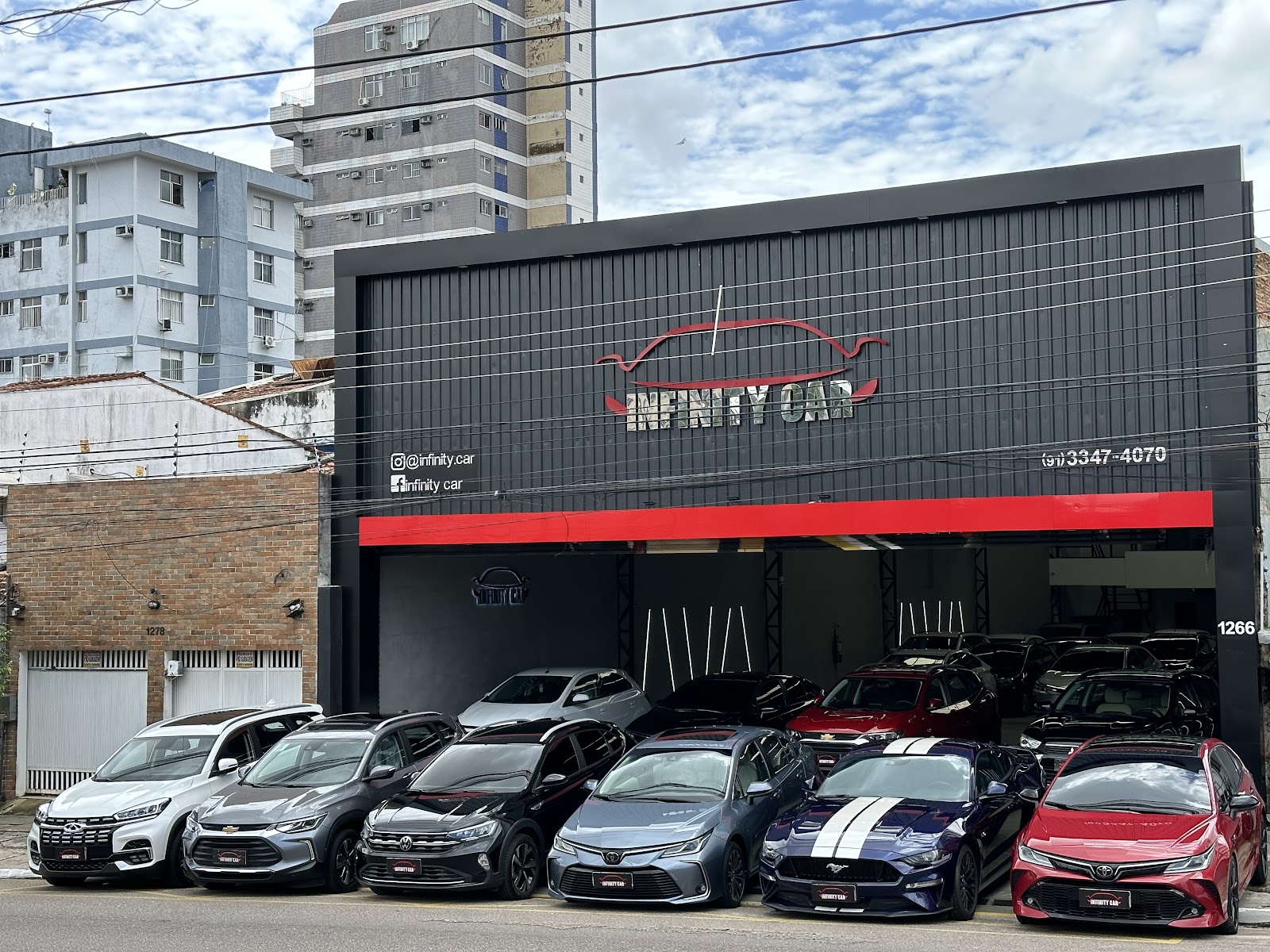 Fachada da Infinity Car